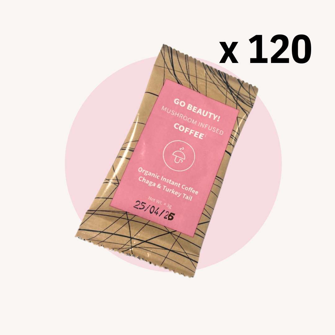 30/60 Go Beauty – organska instantna kava z levjo grivo in rejši -30%