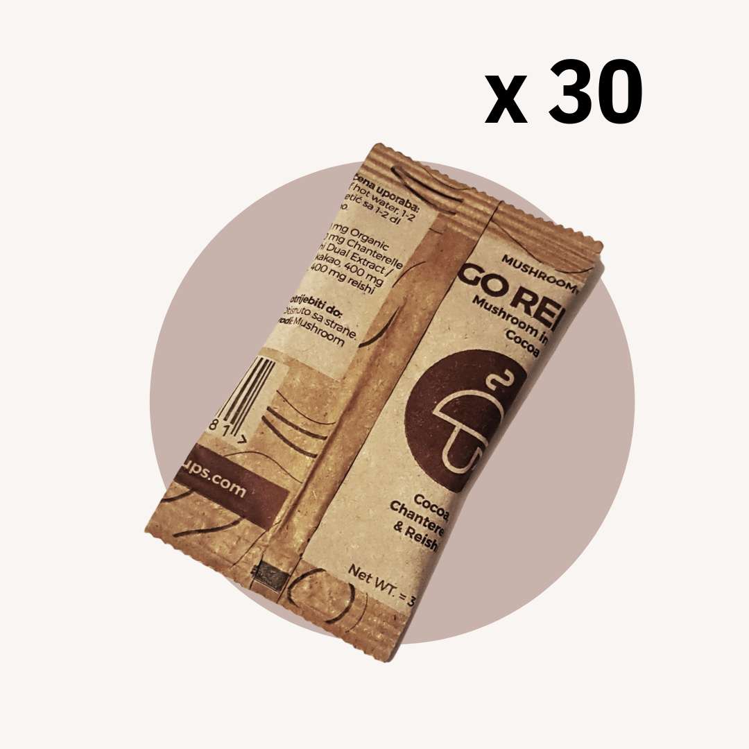 Go Relax – organski instant kakav z lisičkami in rejši