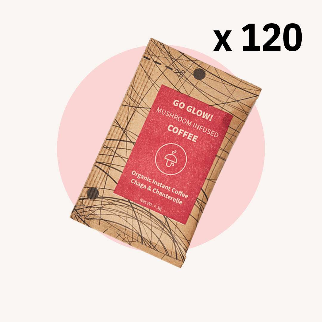 Go Glow – organska instant kava s čago in lisičkami